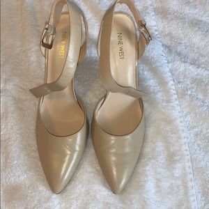 Nine West strappy heels